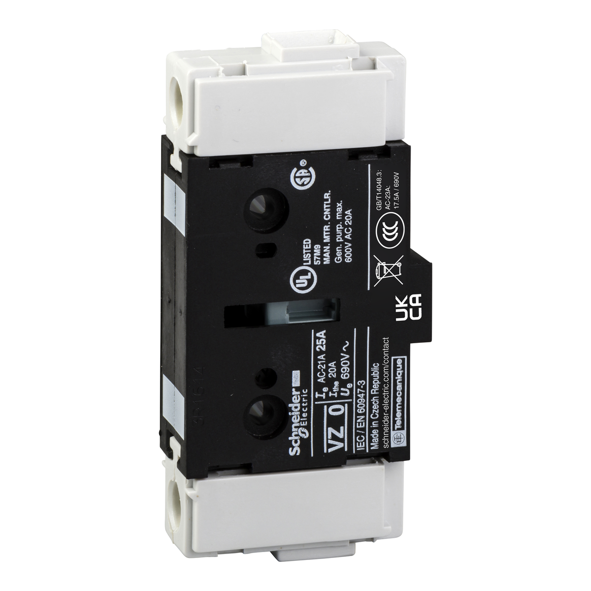 Huvudkontaktmodul V01 20A