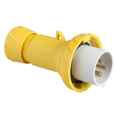 PratiKa wander plug - straight - 16 A - 2P + E - 100...130 V AC - IP67