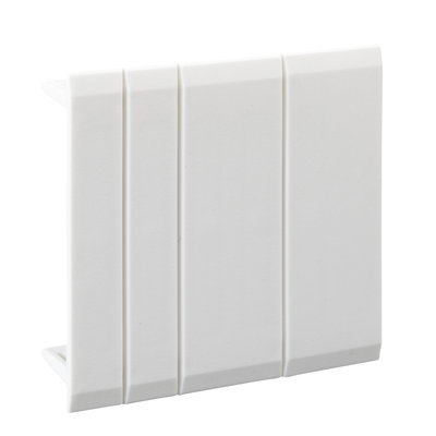 Pack of 25 x 3 pole front cover filler