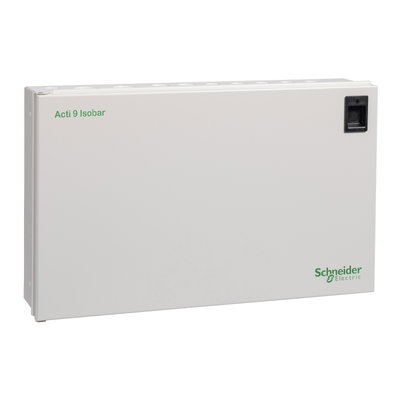 Acti9 Isobar A - din rail enclosure - 20 ways - steel
