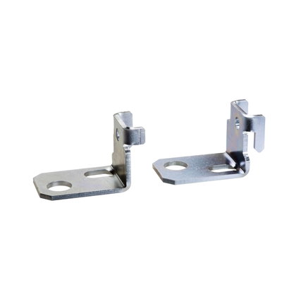 "Brackets for fixing the plinth to the floor, OLN/CMO, PanelSeT 6000 and 18500, steel"
