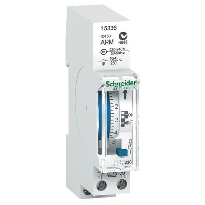 Acti 9 - IH - mechanical time switch - 24 h - 100 h memory