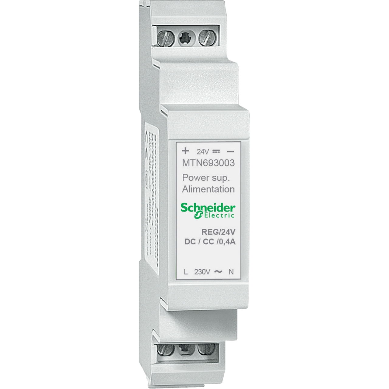 Power supply REG, 24 V DC / 0.4 A, light grey