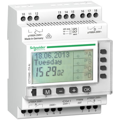 Acti9 - ITA - 4C yearly time switch - 24 hours + 7 days + year