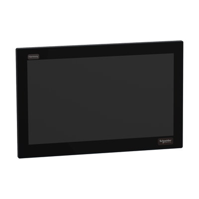 Display for 15"W, Harmony P6, 1366 x 768 pixel FWXGA, 2 point multi touch, glass front, IP67F, for configured products