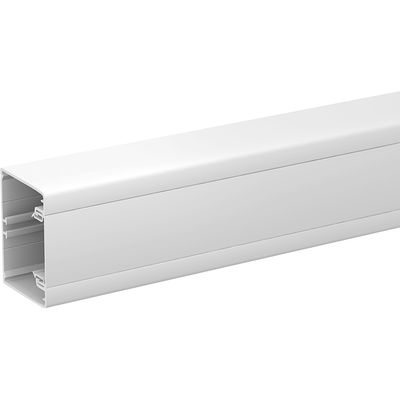 OptiLine 45 - installation trunking - 75x55 mm - PVC - polar white - 2000 mm