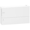 Enclosure, Resi9 MP, surface mounting, 1 row of 18 modules, IP40, white door, 1 earth + 1 neutral terminal blocks