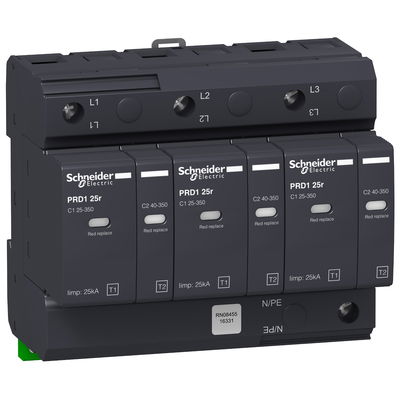 Kombiableiter PRD1 25R 3P TYP1+2, Uc 350V