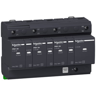 Kombiableiter PRD1 25R 3P+N TYP1+2, Uc 350V