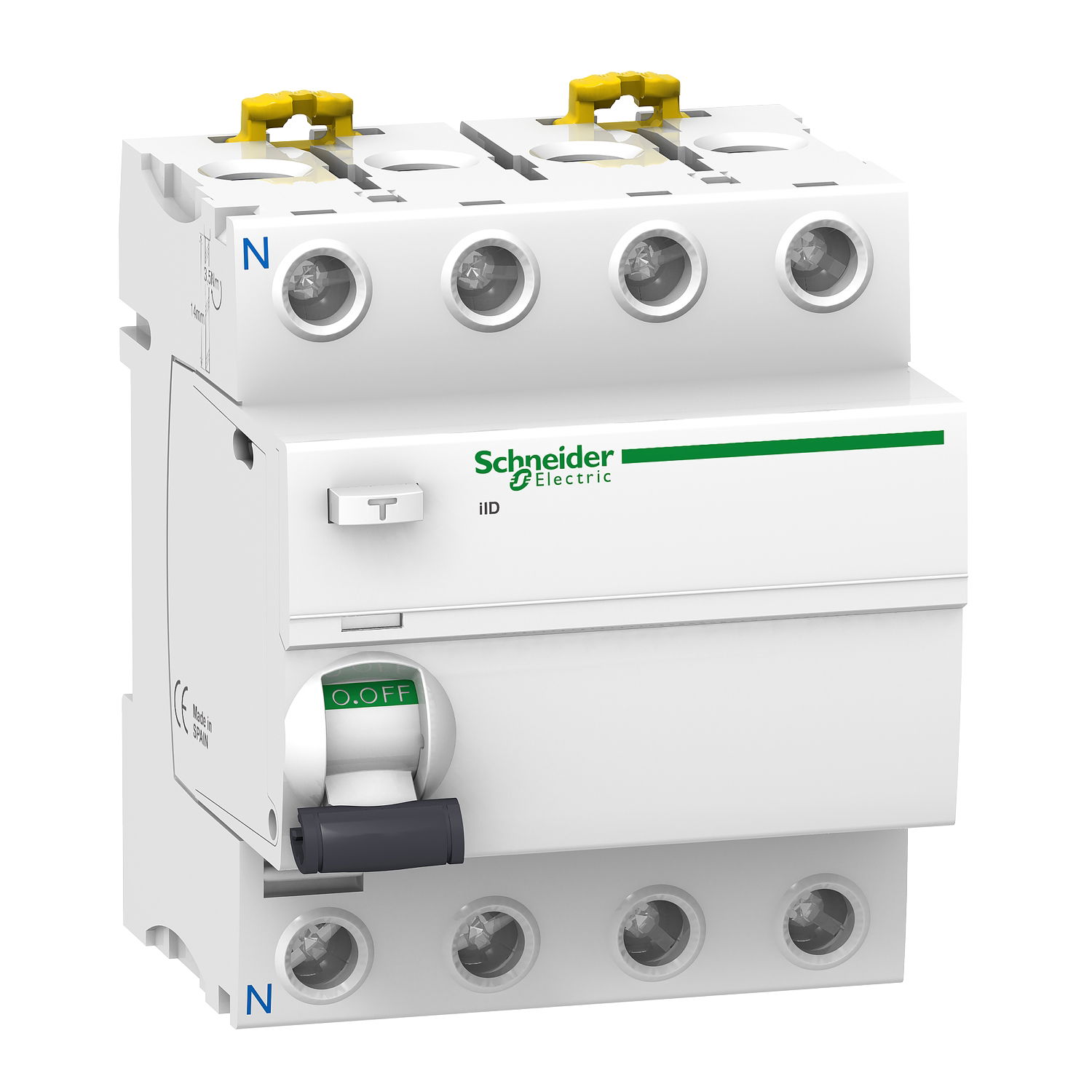 Acti9 iID - RCCB - 4P - 63A - 30mA - type AC