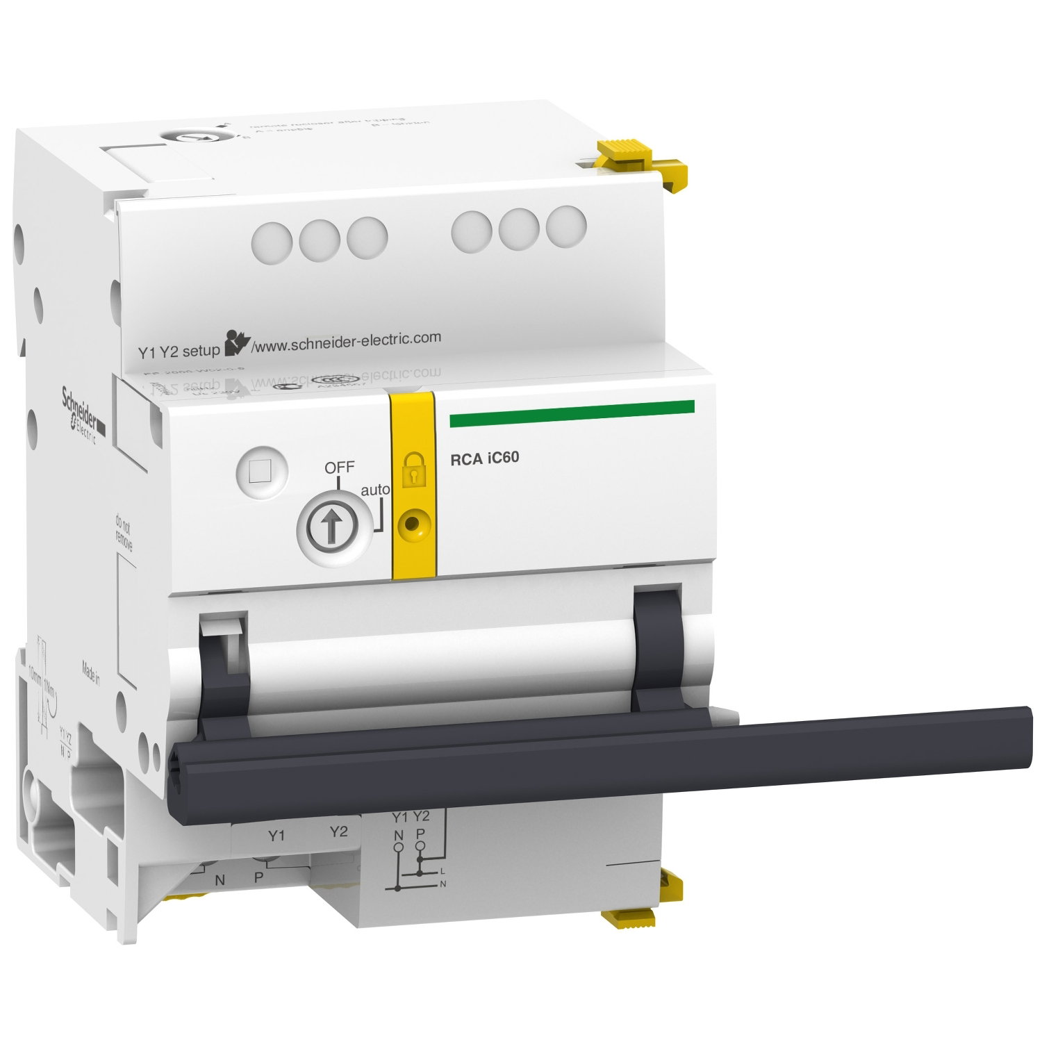 Motordon RCA för iC60 3P-4P