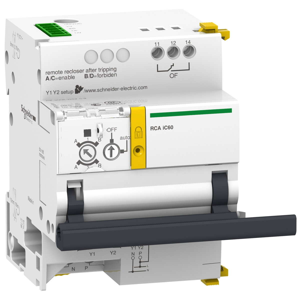 Motordon RCA Ti iC60 1P-2P