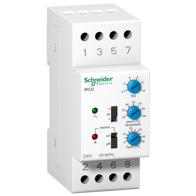 Voltage control relay iRCU - 8 A - 230 V 50/60Hz - 1 OC
