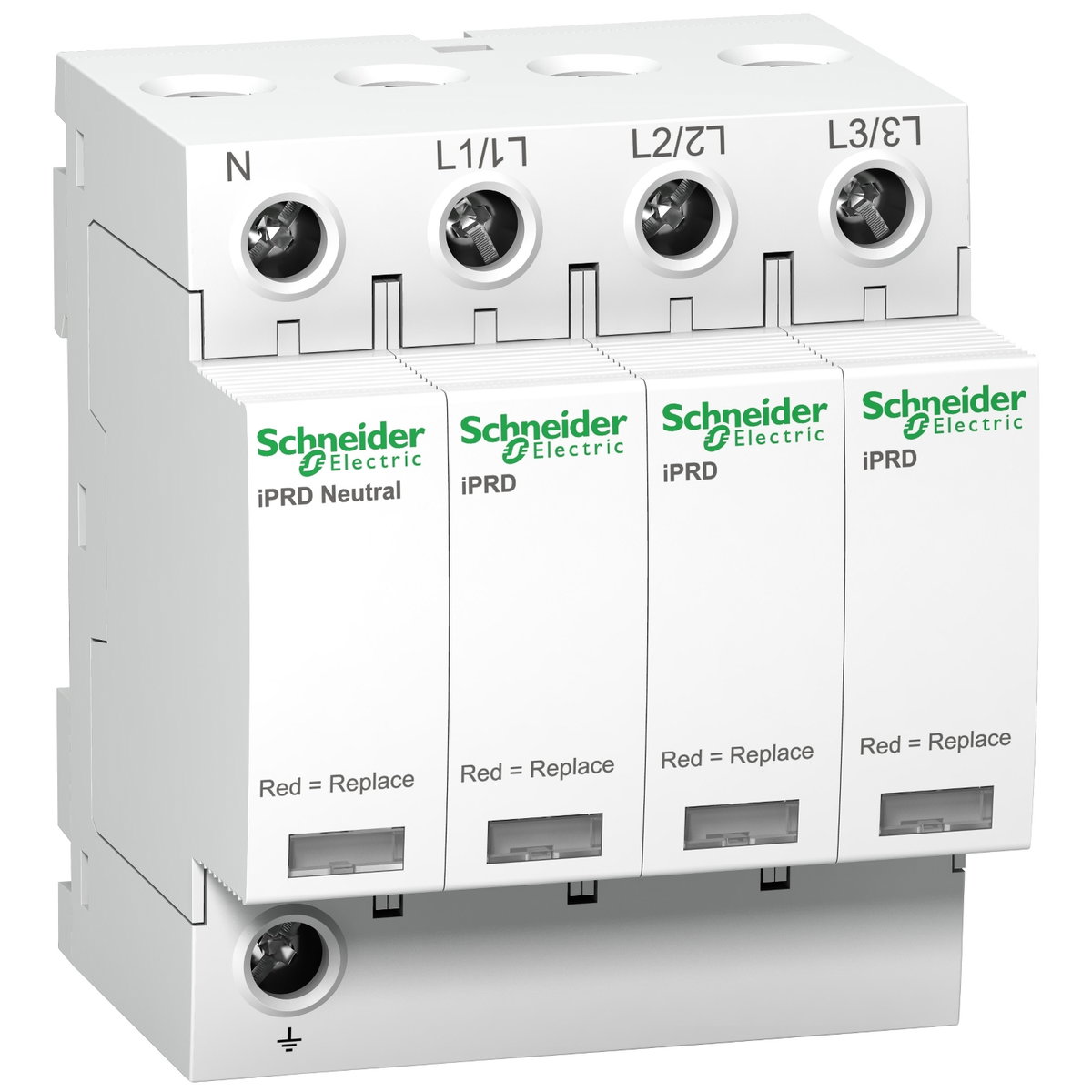 IPRD65r modular surge arrester - 3P + N - 350V - with remote transfert