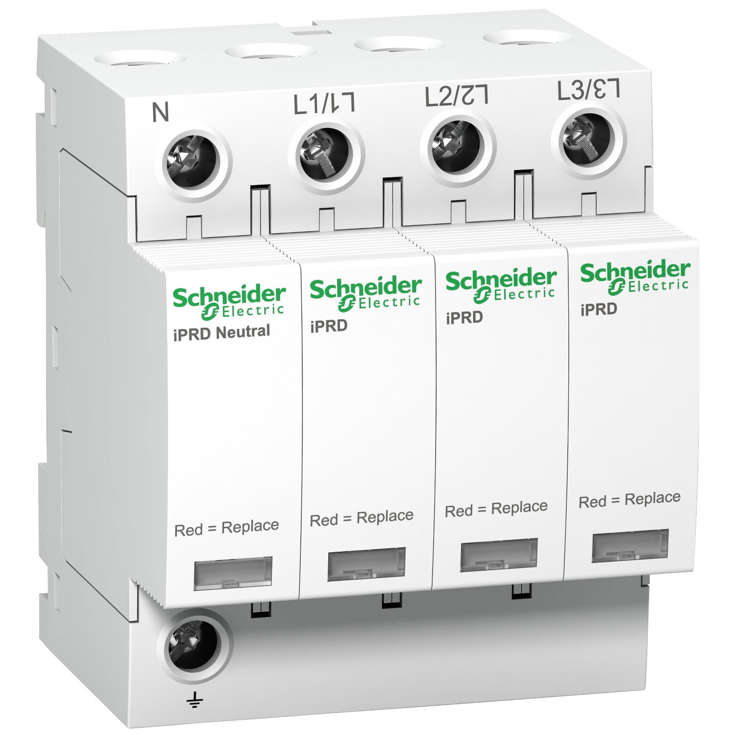 IPRD65r modular surge arrester - 3P + N - 350V - with remote transfert
