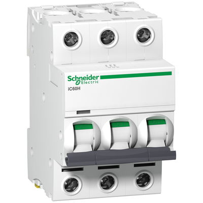 Acti9 iC60H 3P 10A C Miniature Circuit breaker