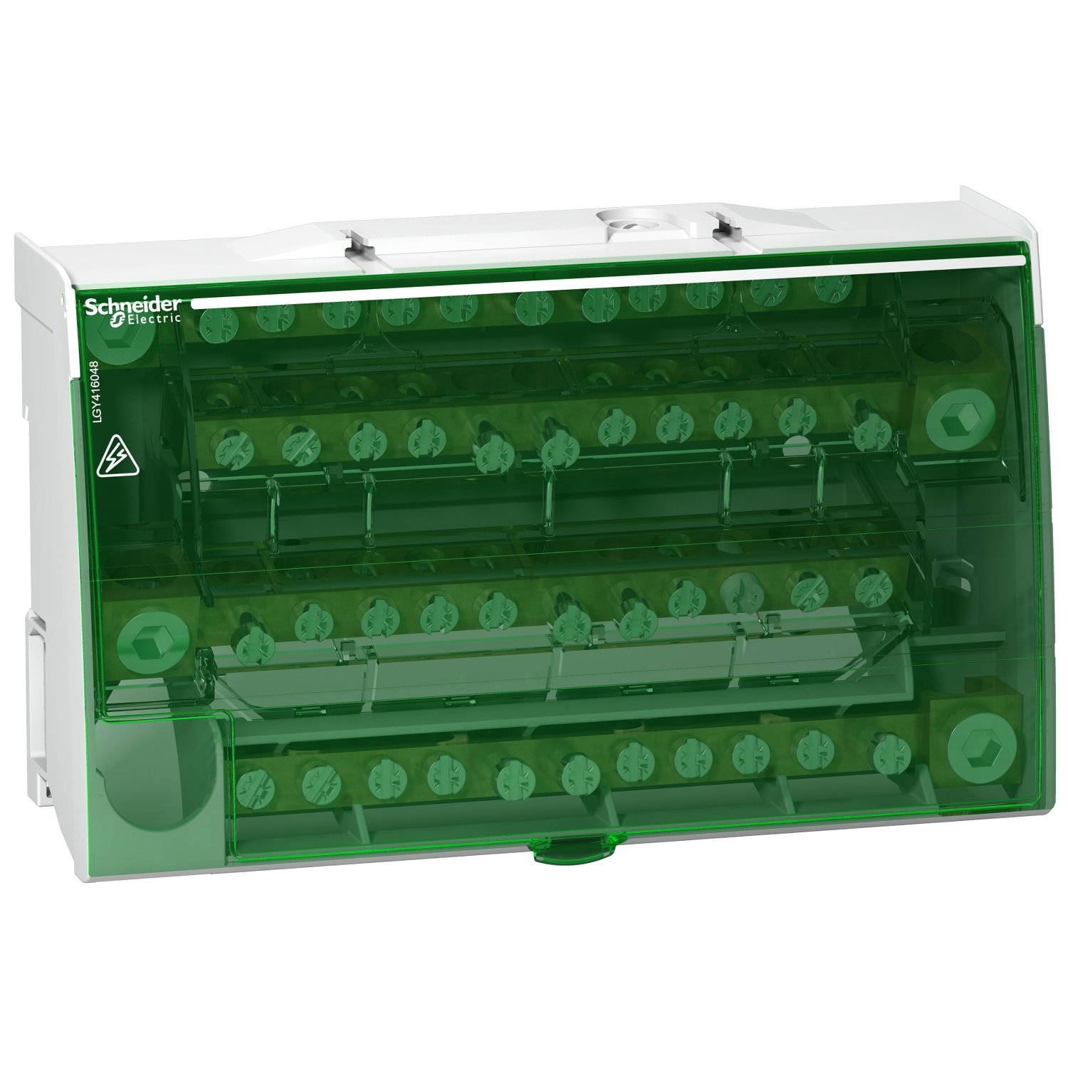 Distr block 4P 160A 4x12 ansl