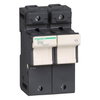 Sicherungshalter TeSys 2p 125A, Sicherungsgröße 22x58mm