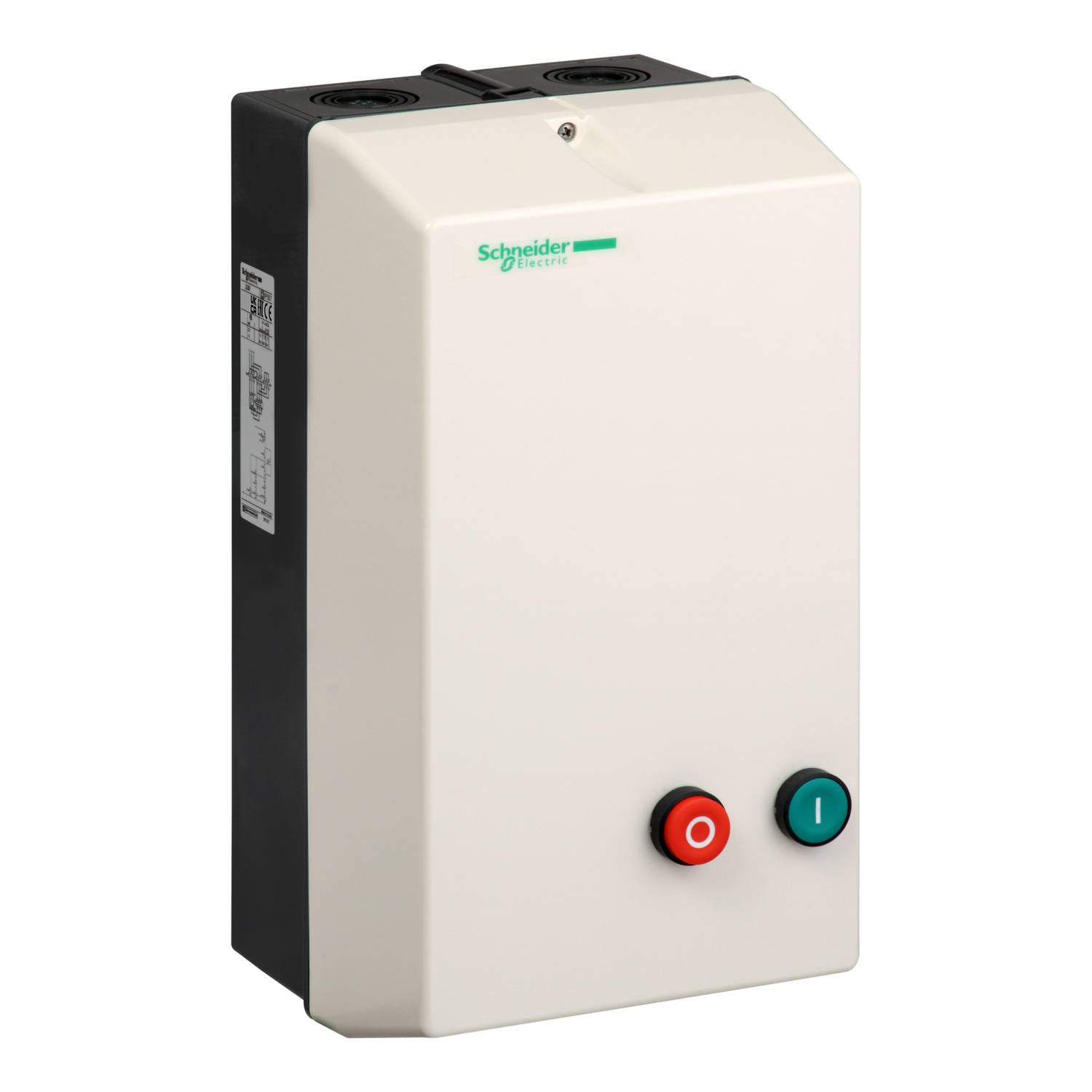 TeSys LE - enclosed star-delta starter - 12 A - 400 V AC coil