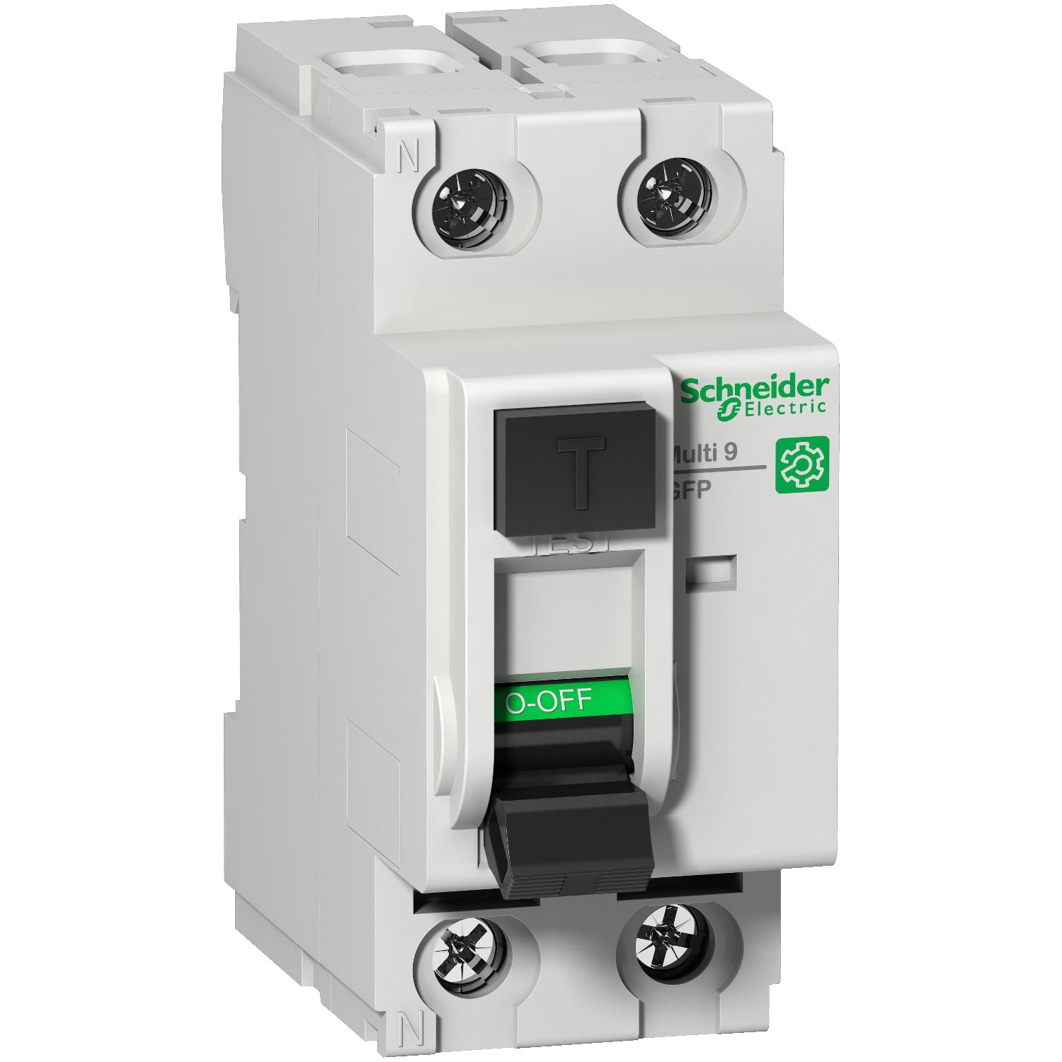 Multi9 - GFP - RCCB - 2P - 40A - class A SI - 240 V - 26 mA instantaneous