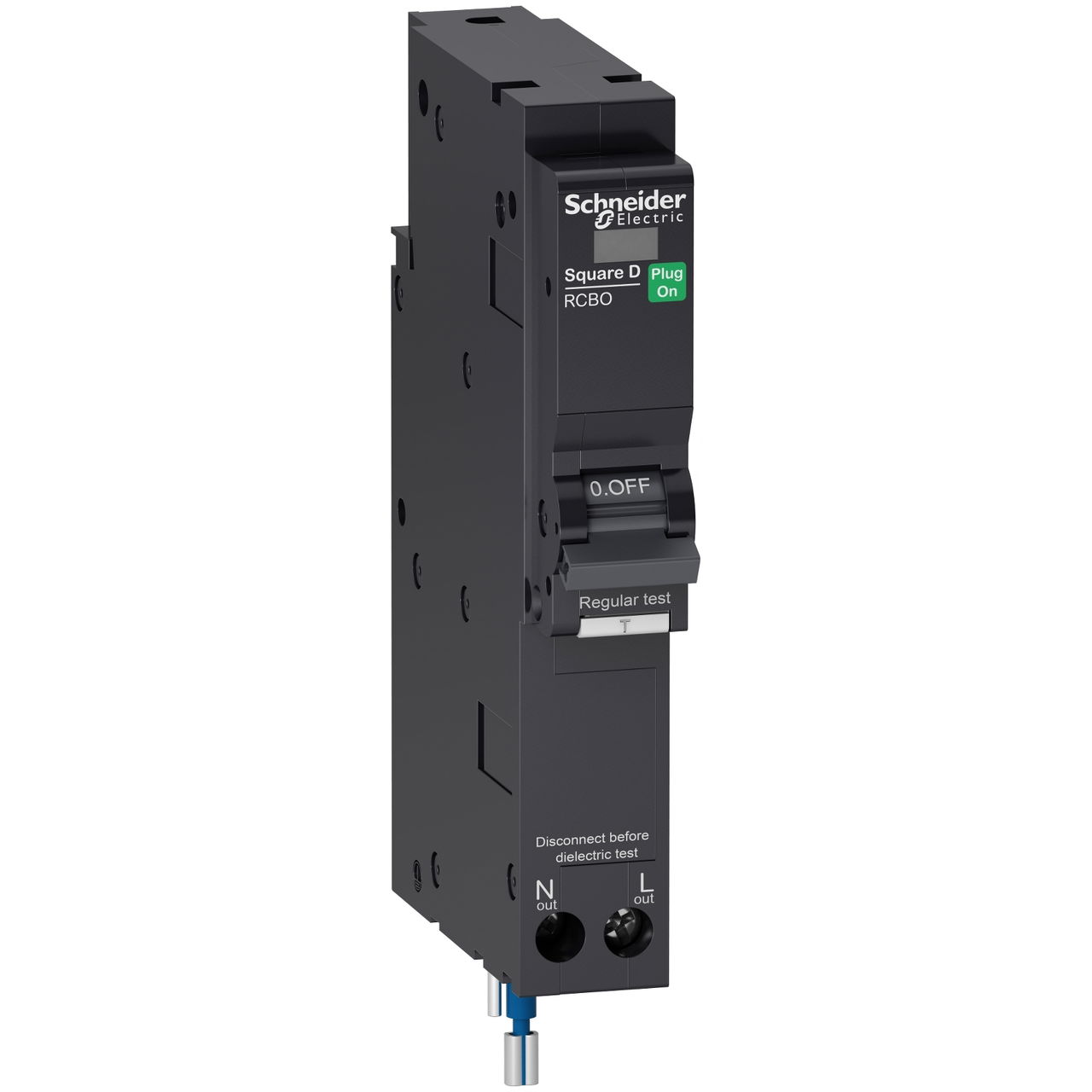 QOvs - earth leakage circuit breaker - 1P + Ns - C curve - 20A - 30mA