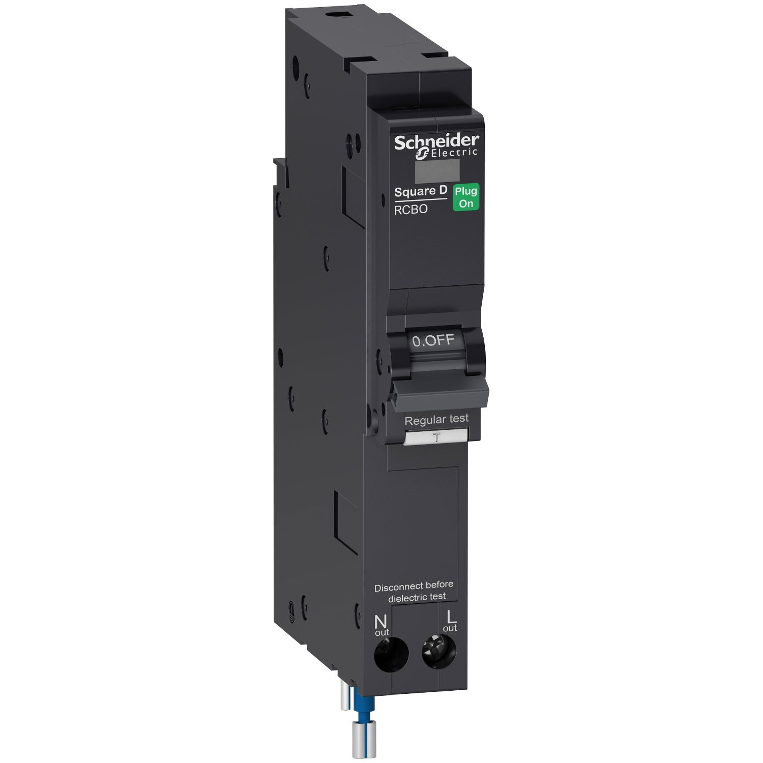 QOvs - earth leakage circuit breaker - 1P + Ns - C curve - 20A - 30mA