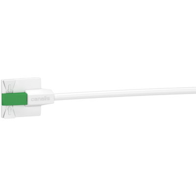 Canalis - tap-off unit - 10A - fixed polarity - pre-wired - L1+N+PE - green