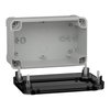 PC box IP66 IK08 RAL7035 Int.H175W105D80 Ext.H192W121D87 Transp.cover H20