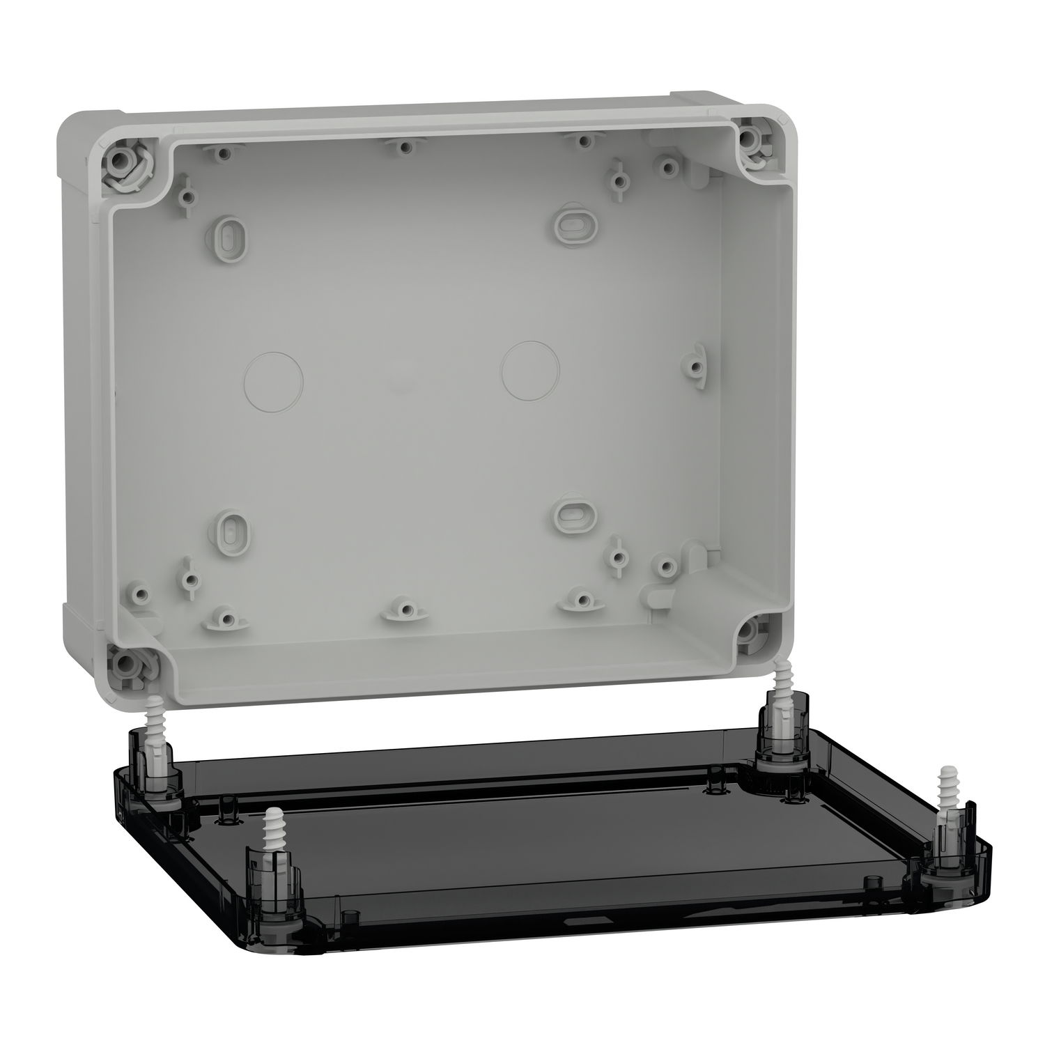 PC box IP66 IK08 RAL7035 Int.H225W175D80 Ext.H241W194D87 Transp.cover H20 – Image 2 of 3