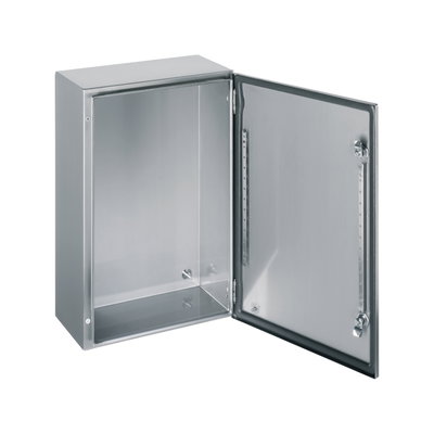 "PanelSet S3X stainless 316L, Scotch Brite® finish, H300xW300xD150 mm."