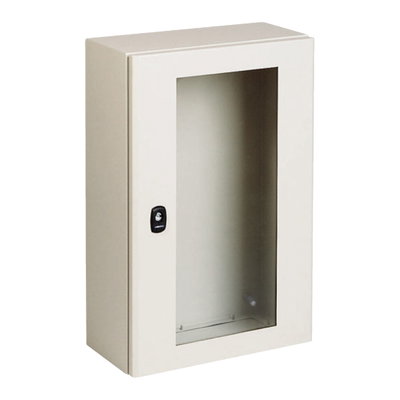 "PanelSet S3DM H700xW500xD150.IP66 IK10 RAL7035. top and bottom."