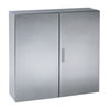 "PanelSet S3X stainless 304L, Scotch Brite® finish, H1000xW1000xD300 mm."