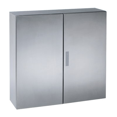 "PanelSet S3X stainless 304L, Scotch Brite® finish, H1000xW1000xD300 mm."