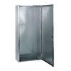 "SMX 316L stainless monobloc enclosure, H1800xW800xD400mm, Scotch BriteÂ® finish."