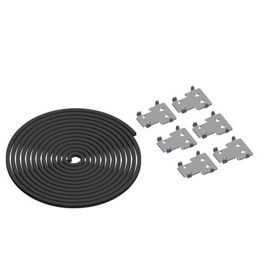 "Standard coupling kit with OLN or PanelSet 6000, PanelSet SF, set of 6 flat connectors, gasket and fixing elements"