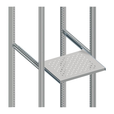 "Telescopic rails, PanelSeT SFN, PanelSeT SF, PanelSeT SM, for electrical enclosure W600/800 D400mm, steel"