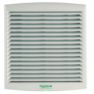 ClimaSys forced vent. IP54, 85m3/h, 48V DC, with outlet grille and filter G2