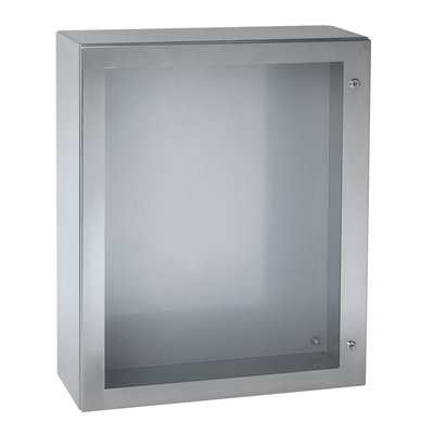 "PanelSet S3X stainless 304L, Scotch Brite® finish, H500xW400xD200 mm."