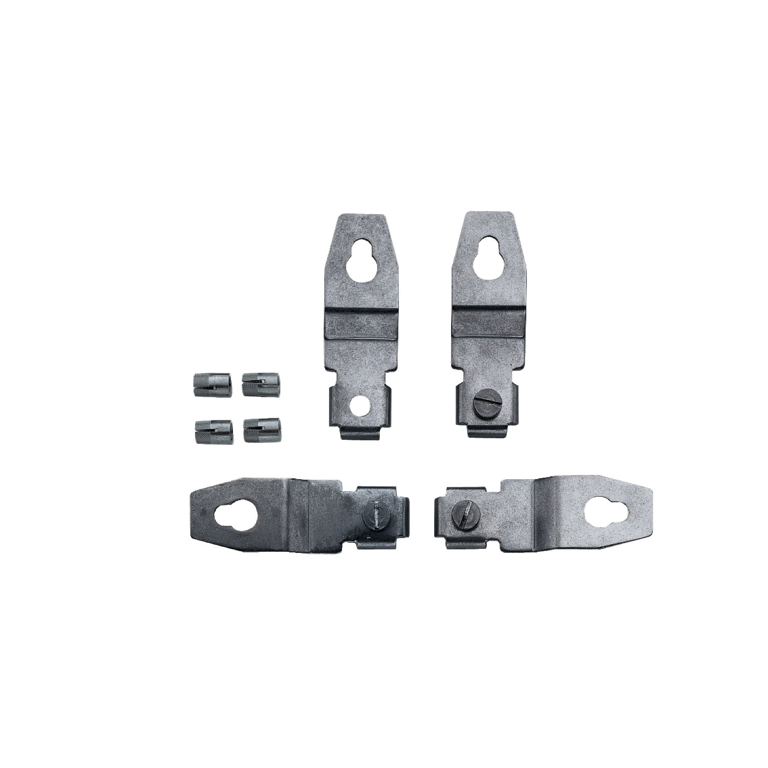 Set of 4 stainless steel wall mounting lugs for PLM3025 to 108 – Image 2 of 2