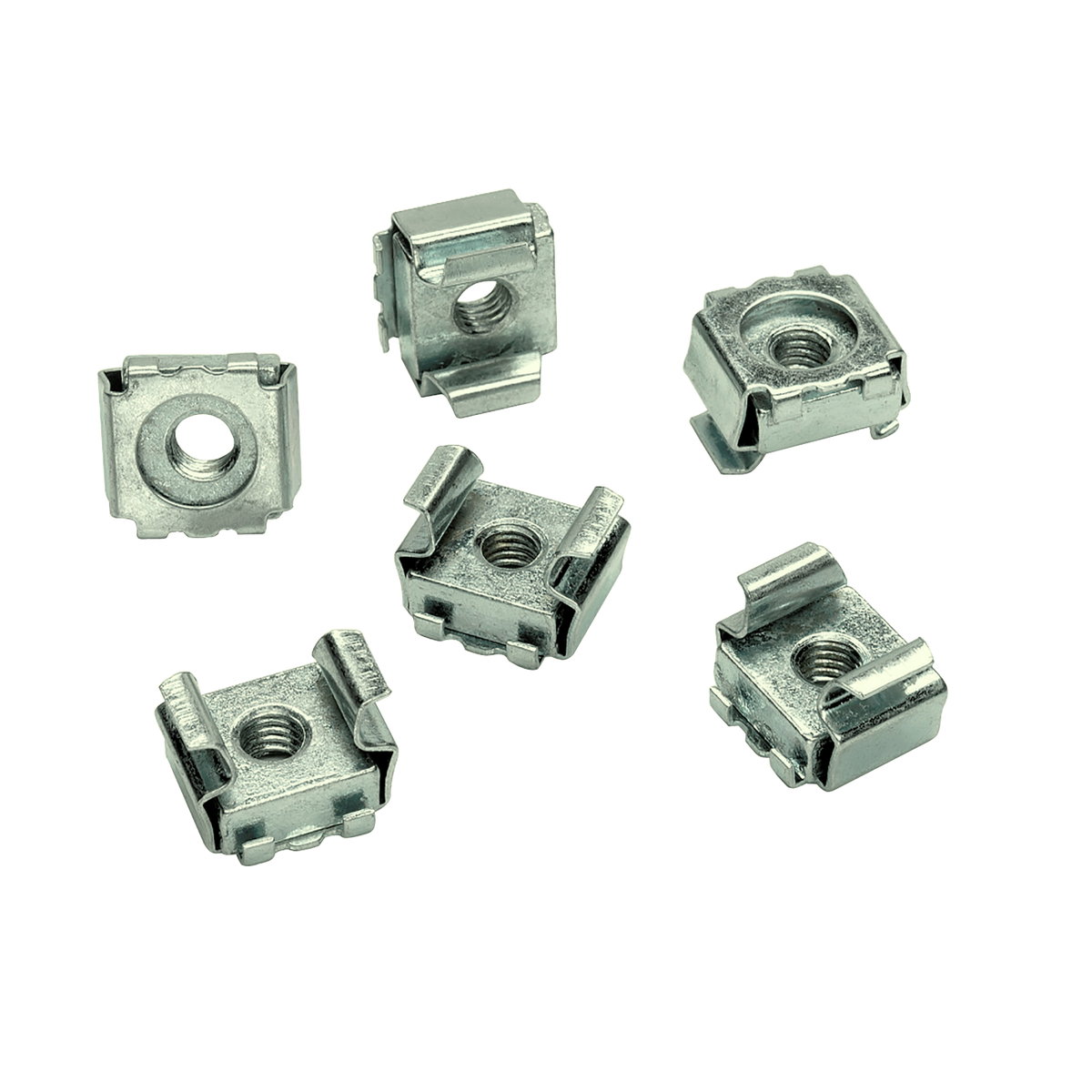 Actassi - set of 50 cage nuts M6 for 12mm square holes