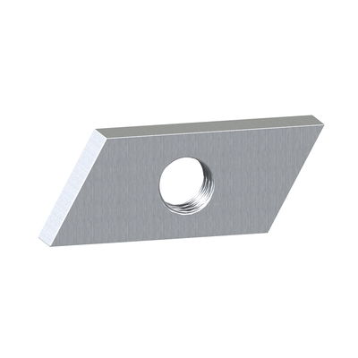 M6 standard nut for vertical aluminium rails - Supply: 100 pieces