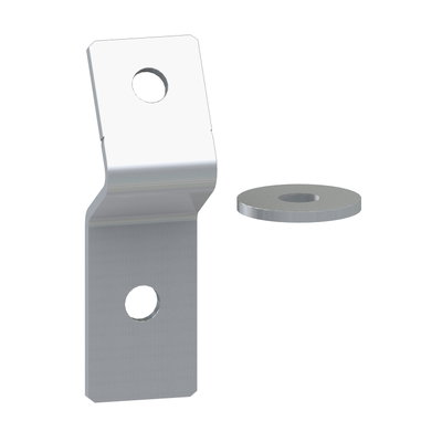 "Set of 2 brackets for earthing collector bar for PanelSet WM enclosures."