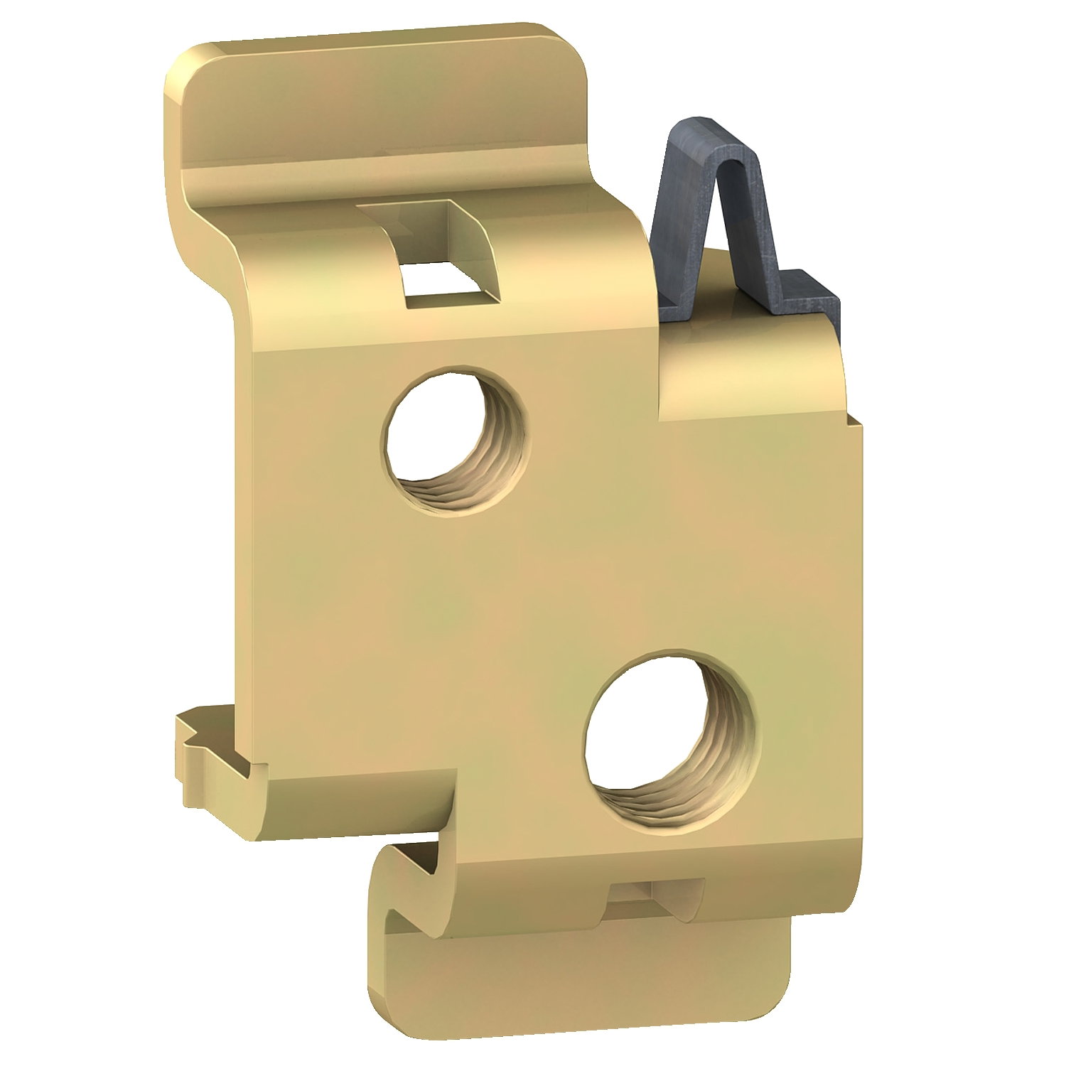 Set of 100 nuts for rail - M5