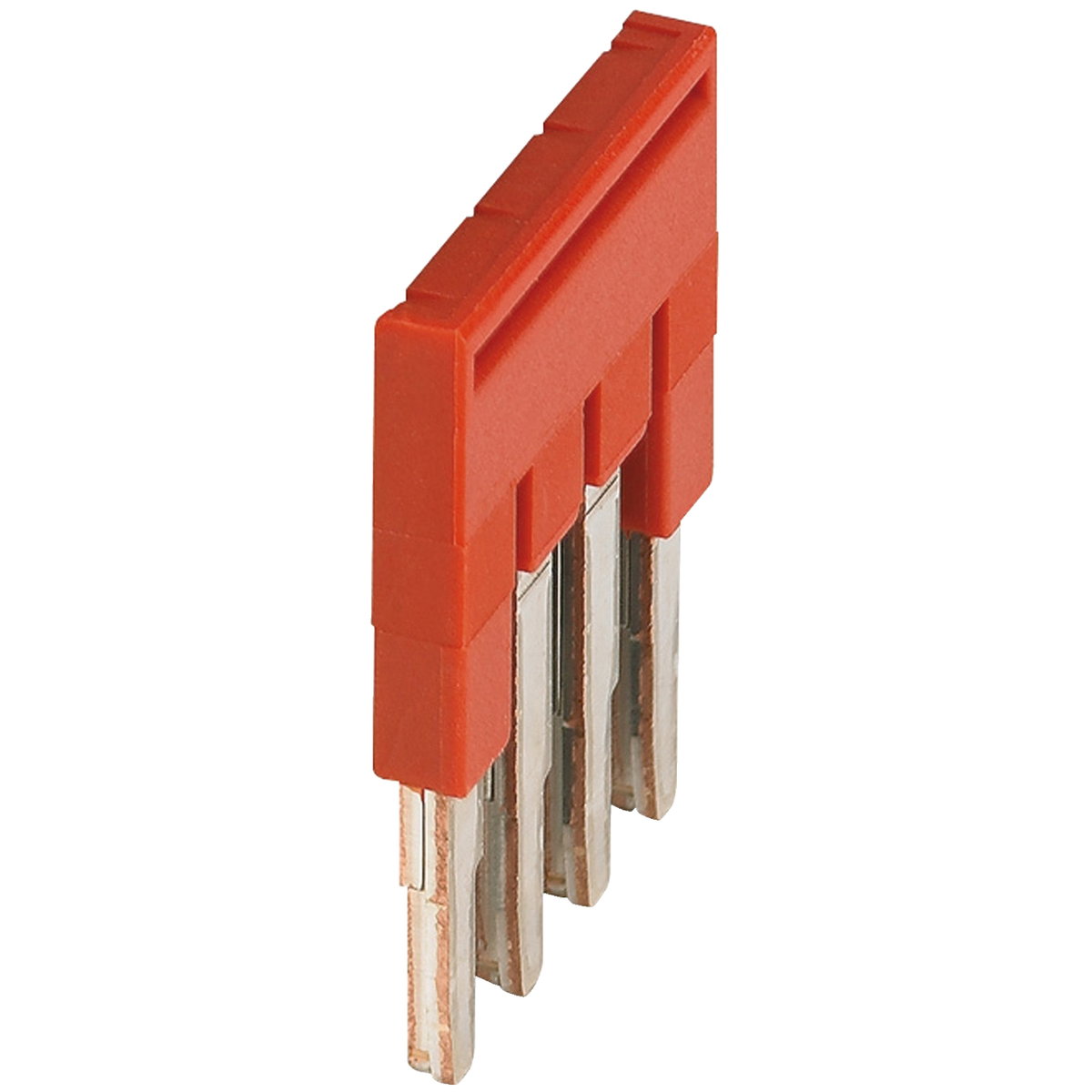 Överkoppl 4pol  2,5mm²  röd