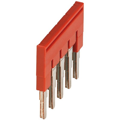 Överkoppl 5pol  4mm²  röd