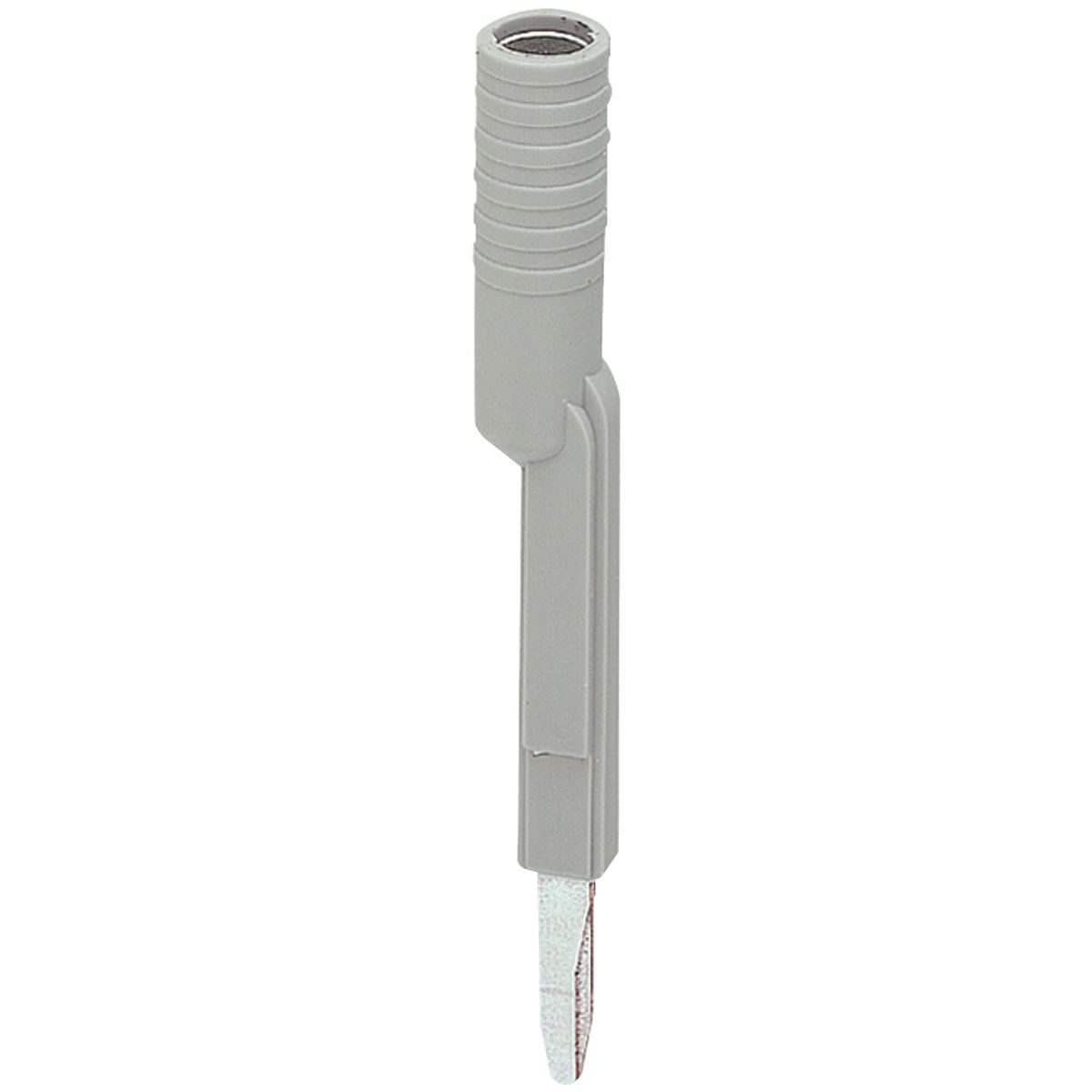 TEST ADAPTER FOR 4MM SAFETY TEST PLUGS, PLUGS IN THE BRIDGE SHAFTS,