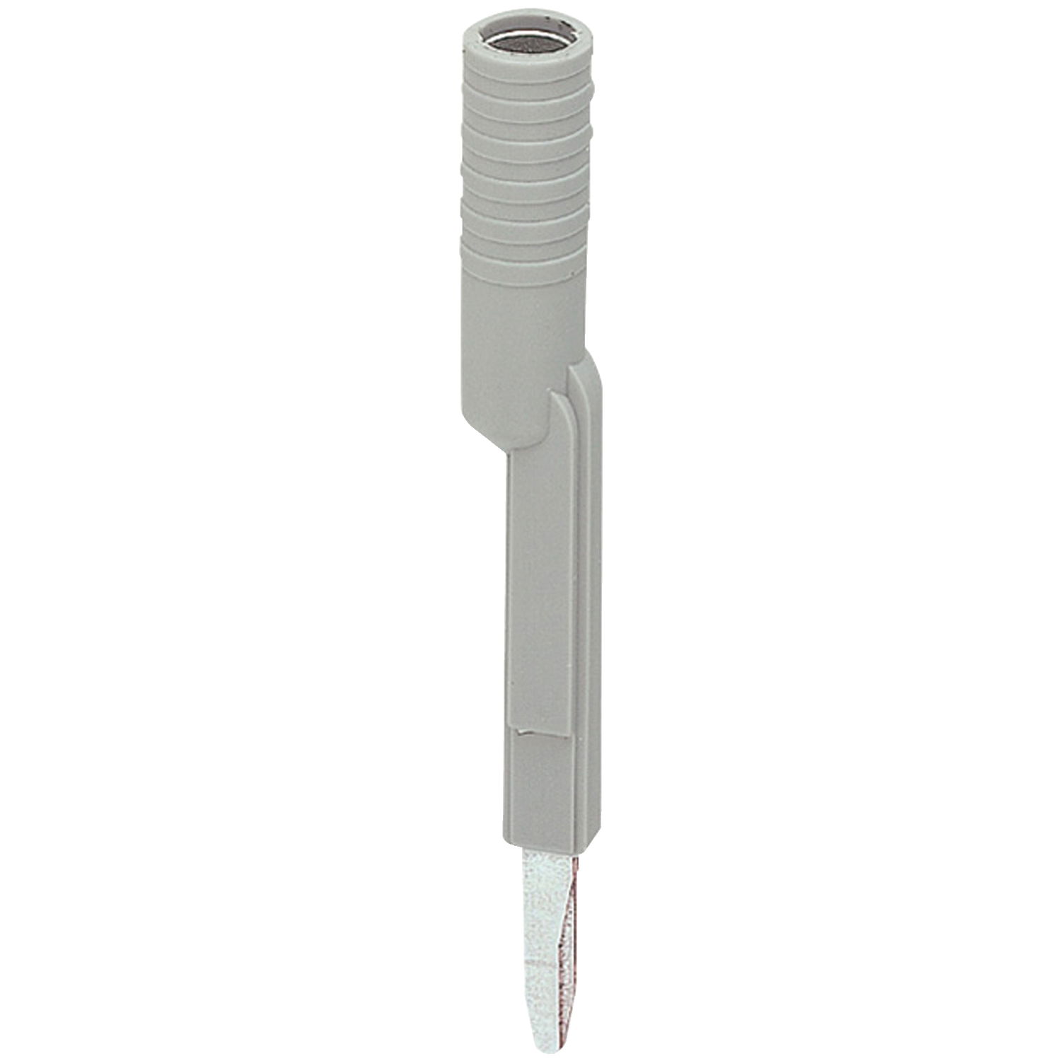 TEST ADAPTER FOR 4MM SAFETY TEST PLUGS, PLUGS IN THE BRIDGE SHAFTS,