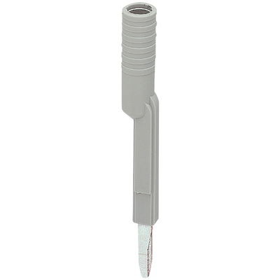 TEST ADAPTER FOR 4MM SAFETY TEST PLUGS, PLUGS IN THE BRIDGE SHAFTS,