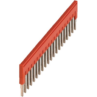 Överkoppl 20pol  2,5mm²  röd