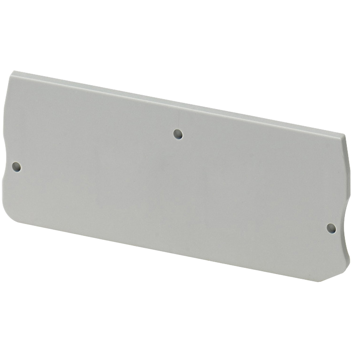 Tapa NSYTR para bloque de terminales de nivel único Push-in 1x1, 2,5mm2